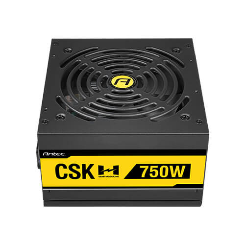 Antec Power Supply CSK 750H 80+ Bronze Certified 750W Semi Modular Antec Power Supply CSK 750H 80+ Bronze Certified 750W Semi Modular
